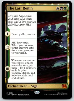 The Last Ronin 0154 Mythic Teenage Mutant Ninja Turtles Magic: The Gathering NM - Image 1