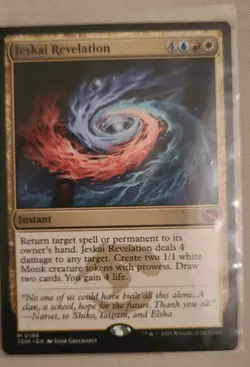 Jeskai Revelation Tarkir: Dragonstorm Regular - Image 1