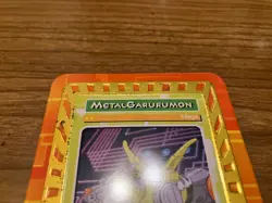 Digimon MetalGarurumon Taco Bell Metal Tin Chase Card LP Condition - Image 2