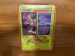 Digimon MetalGarurumon Taco Bell Metal Tin Chase Card LP Condition - Image 4