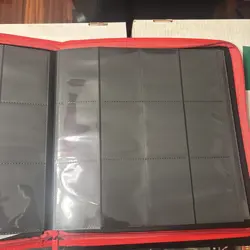Ultra Pro - Red 12 Pocket Page Binder - MTG Magic - Opened But Not Used - Image 3