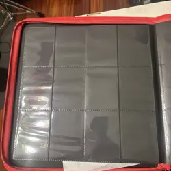 Ultra Pro - Red 12 Pocket Page Binder - MTG Magic - Opened But Not Used - Image 4
