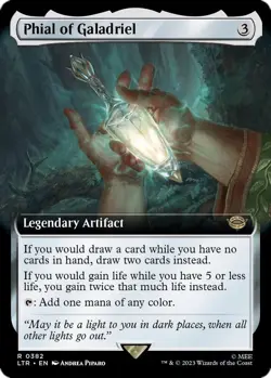Phial of Galadriel (Extended Art) - NM Lord of the Rings: MTG - Image 1