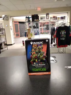 Commander Deck "Turtle Power" Teenage Mutant Ninja Turtles TMT MTG In Hand - Image 1
