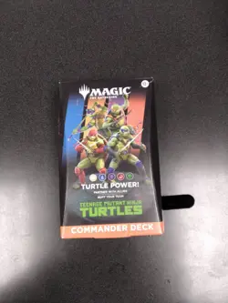 Commander Deck "Turtle Power" Teenage Mutant Ninja Turtles TMT MTG In Hand - Image 3