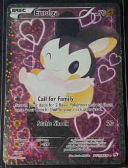 Emolga RC23/RC25 Pokemon Legendary Treasures: Radiant Collection Full Art MP - Image 1