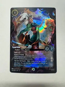 Disney Lorcana TCG Kida Crystal Scion Enchanted 236/204 Wilds Unknown - Image 1