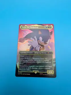 Sonic the Hedgehog (Rainbow Foil) - Secret Lair Drop Series (SLD) MTG NM - Image 1