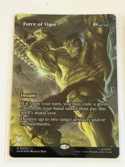 Force of Vigor Borderless Marvel Universe Foil 77 - Image 1
