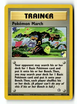 Pokemon Card Pokemon March Unlimited LP Neo Genesis 102/111 - Image 1