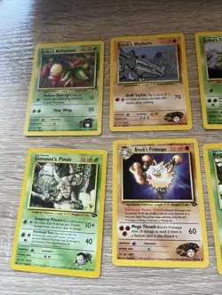 Lot Of 10 Gym Heroes/Challenge/Neo Pokemon Cards Vintage WOTC Non-Holo - Image 2