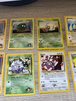 Lot Of 10 Gym Heroes/Challenge/Neo Pokemon Cards Vintage WOTC Non-Holo - Image 3