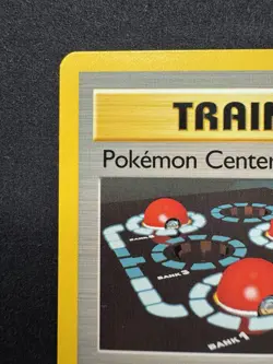 Pokemon TCG Pokemon Center Base Set 85/102 Vintage WOTC Uncommon Trainer LP - Image 2