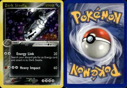 Pokemon Dark Steelix Reverse Holo Team Rocket Returns EXC-NM Karte Card Sammlung - Image 1