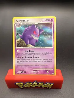 Pokemon Gengar TCG LV.39 27/130 Diamond and Pearl Regular Rare Card LP - Image 1