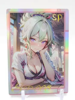 Goddess Story - Anime Waifu Trading Card - Kuki Shinobu - Image 1