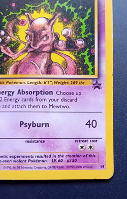 Pokemon Card: Wizards Black Star Promo: Mewtwo 14 - Image 5