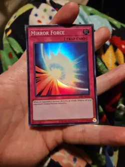 mirror force asian english sdid-aep20 yugioh super rare card - Image 2