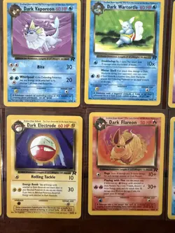 Lot of (35) Pokemon Team Rocket Set Card Lot Unlimited Uncommon Common - Image 3