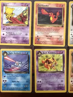 Lot of (35) Pokemon Team Rocket Set Card Lot Unlimited Uncommon Common - Image 4