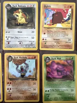 Lot of (35) Pokemon Team Rocket Set Card Lot Unlimited Uncommon Common - Image 5