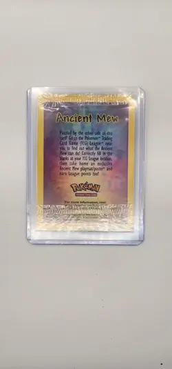 Ancient Mew SEALED Pokemon Unopened 2000 Movie Promo Holo Card X1 - RARE PROMO - Image 2