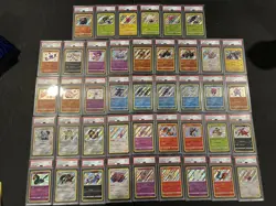 Pokemon 42x PSA 8/9 Graded Card Lot Shining / Hidden Fates Baby Shinies - Image 1