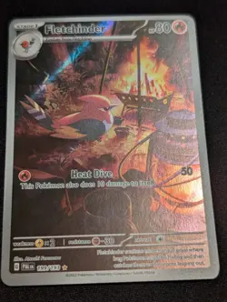 Fletchinder 199/193 Paldea Evolved - Holo Pokemon Card - NM - Image 1