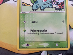 Bulbasaur 45/100 EX Crystal Guardians Pokemon Card - Image 4