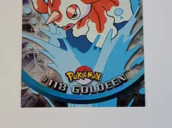 Pokemon Topps #118 Goldeen Foil - Blue Logo Series 3 - Pokemon Silver Holo Card - Image 2