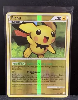 Pichu Reverse Holo 2010 Heart Gold Soul Silver English LP - Image 1