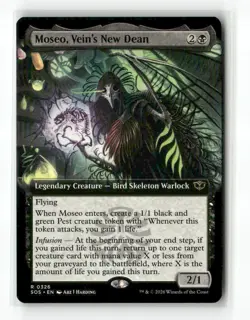 Moseo Vein's New Dean Extended Art 326 MTG SOS R NM - Image 1