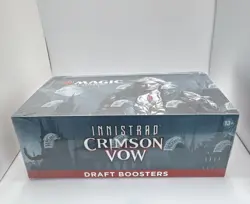 MTG Magic The Gathering Innistrad Crimson Vow DRAFT Booster Box FACTORY SEALED! - Image 1