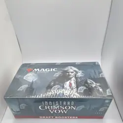 MTG Magic The Gathering Innistrad Crimson Vow DRAFT Booster Box FACTORY SEALED! - Image 2