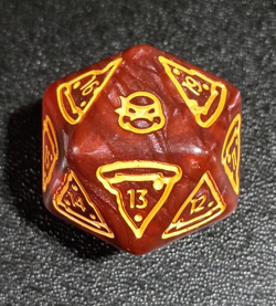 Oversized Spindown Life Counter (Pizza) [TMNT] MTG - Image 1