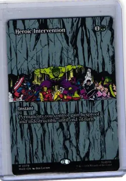 Heroic Intervention (0078) (Borderless) Marvel Universe Eternal-Legal Regular - Image 1
