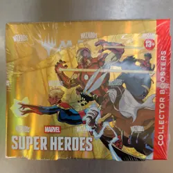Collector Booster Box Marvel Super Heroes MSH MTG Sealed Magic Gathering - Image 1