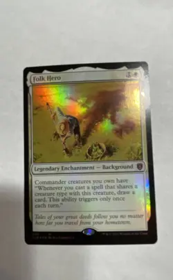 Folk Hero Commander Legends: Battle for Baldur's Gate Foil Mythic - Image 1