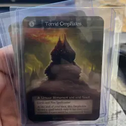 Torrid Omphalos -Unique - Sorcery Contested Realm - Gothic - Image 1