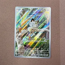 The Pokemon Company Meowth 106/094 Me02 Phantasmal Flames IR Holo Eng 70HP - Image 1