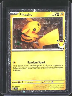 Pikachu (Pokemon Day 2026) 051/162 Holo NM/M - Image 1