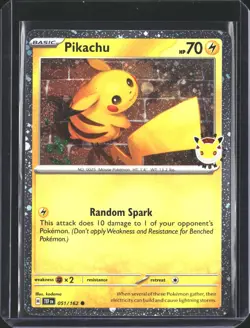 Pikachu (Pokemon Day 2026) 051/162 Holo NM/M - Image 1