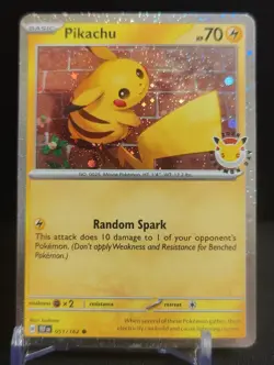 Pikachu 051/162 Pokemon Day 2026 NM - Image 1
