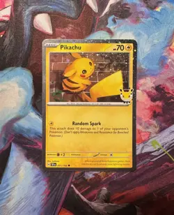 Pikachu 051/162 Pokemon Day 2026 - Anniversary Stamped TCG - Image 1