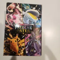 Pokemon TCG Scarlet & Violet Paldean Fates Booster Open Box: Lot of 125+ cards - Image 3
