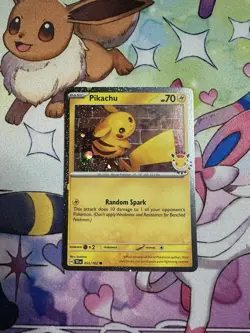 Pikachu (Pokemon Day 2026) 051/162 Cosmo Holo Promo - Image 1