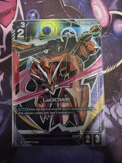 LaGOWE GD01-050 R+ Alternate Art English - Gundam Card Game - Image 1
