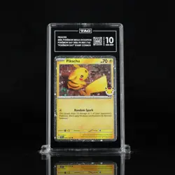 TAG 10 Pikachu Pokemon Day 2026 Promo Stamped Cosmos Holo 051/162 - Image 1