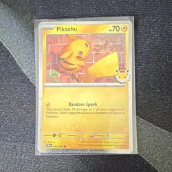 Pokemon TCG Pikachu 051/162 Pokemon Day 2026 - Image 1