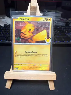 Pokemon TCG Pikachu 051/162 – Pokemon Day 2026 – Cosmos Promo – NM - Image 1